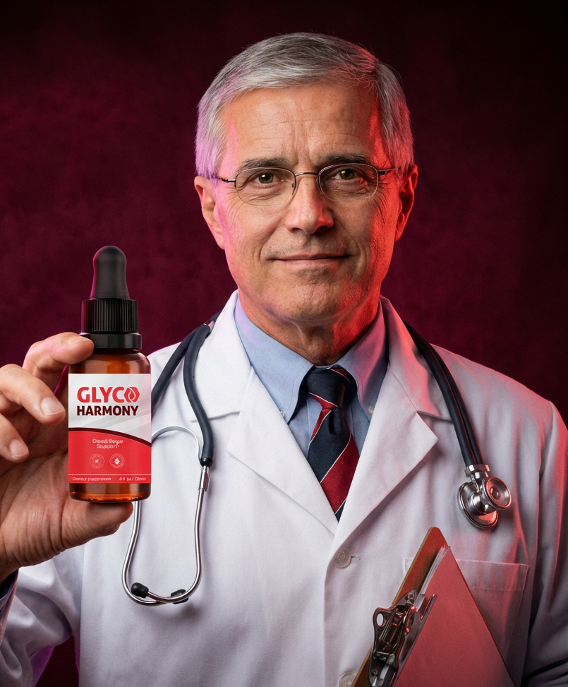 Doctor holding Glyco Harmony